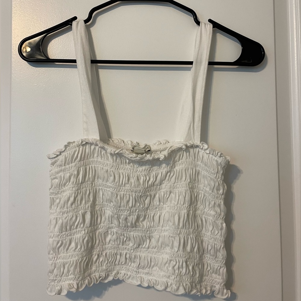 American 🦅 Eagle White Tank Top